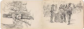 ERNEST H. SHEPARD. Two sketch books.